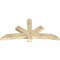 Ekena Millwork Alberta Rough Sawn Timber Gable Bracket, Douglas Fir, 72"W x 36"H x 4"D x 6"F, 12/12 Pitch GBW072X36X0406ALB00RDF - alternate 4